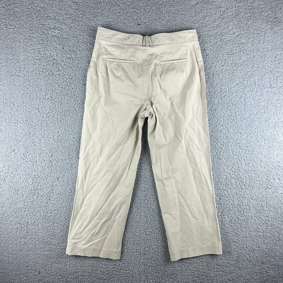 Banana Republic Pants Womens Size 2R Chino Stretch Beige Cotton Nylon Spandex - Picture 6 of 7